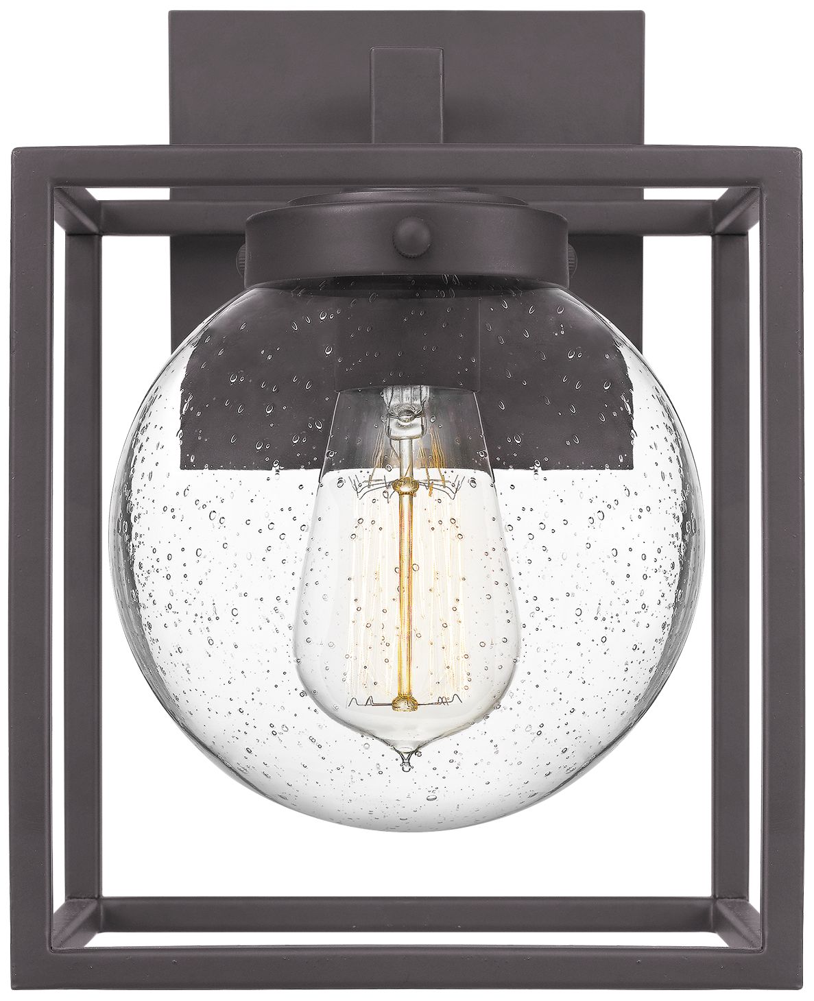 Quoizel Malone 10 1/2"H Western Bronze Outdoor Wall Light