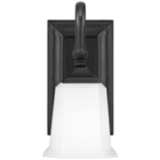Quoizel Nicholas 10&quot; High Earth Black Wall Sconce