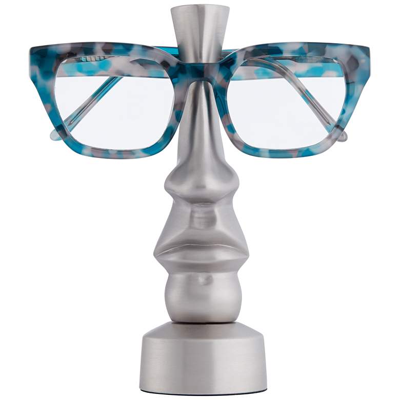 Mila Pewter Eye Glasses Holder Sculpture