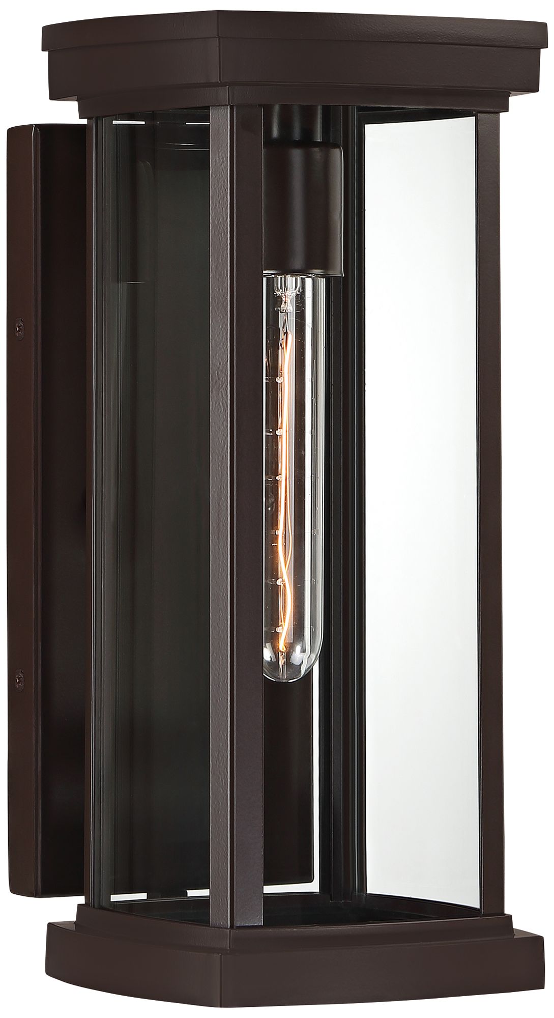 Quoizel Sandoval 14 1/2"H Western Bronze Outdoor Wall Light