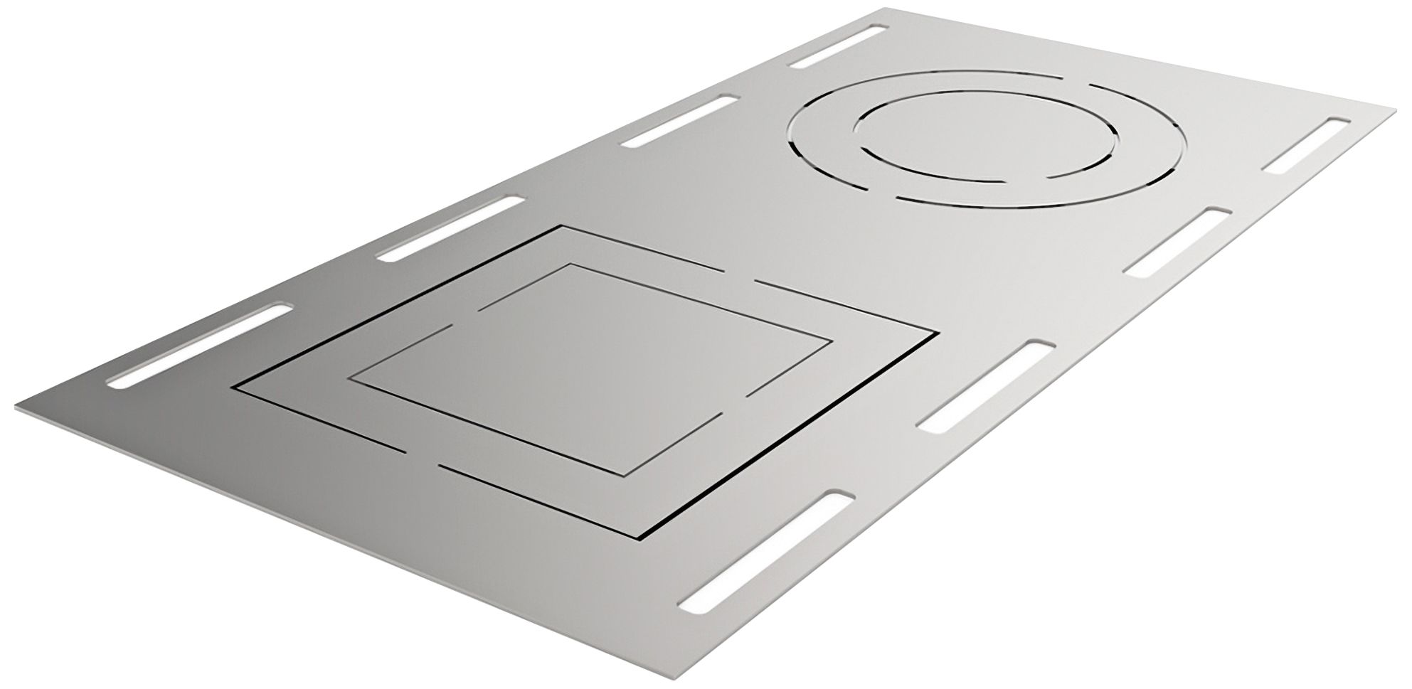 Eurofase 16" Wide 4-in-1 Smash Plate for 4" and 6" Recessed