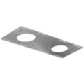 Eurofase 16&quot; Wide 3-in-1 Smash Plate for 4&quot; and 6&quot; Recessed