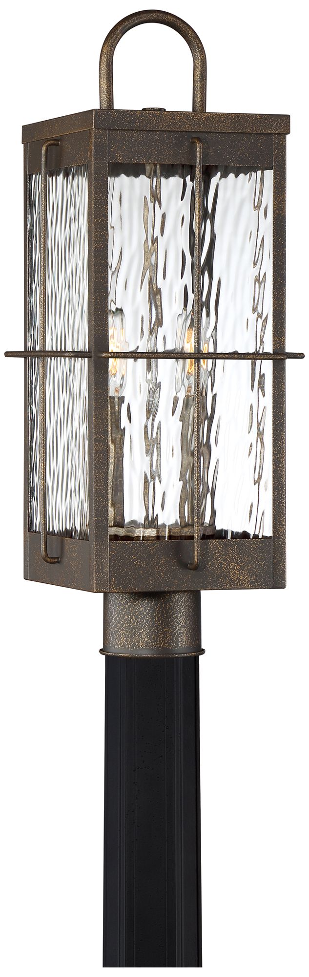Quoizel Ward 20 3/4" High Gilded Bronze Outdoor Post Light 83J04