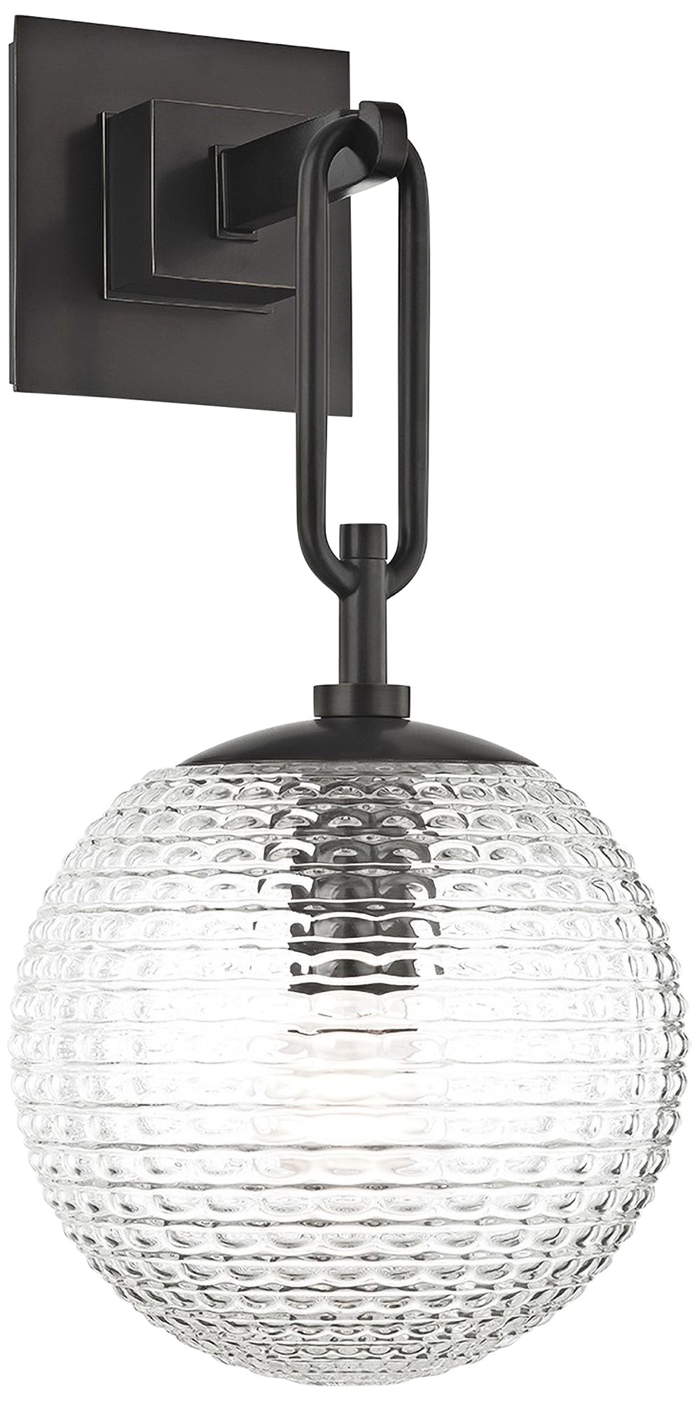 Hudson Valley Jewett 17" High Old Bronze Wall Sconce