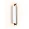 Cerno Merus 21 1/4" High Dark Stained Walnut LED Wall Sconce
