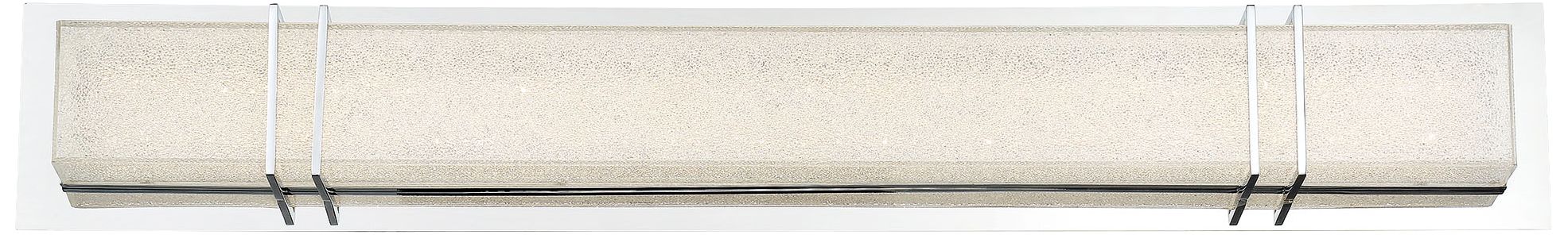 Eurofase Spencer 34 1/4" Wide Chrome Bar LED Bath Light