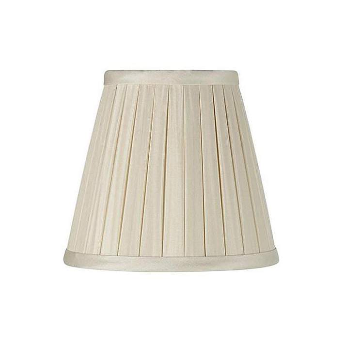 Eggs Silk Box Pleated Chandelier, Small Clip On Lamp Shades For Chandelier Uk
