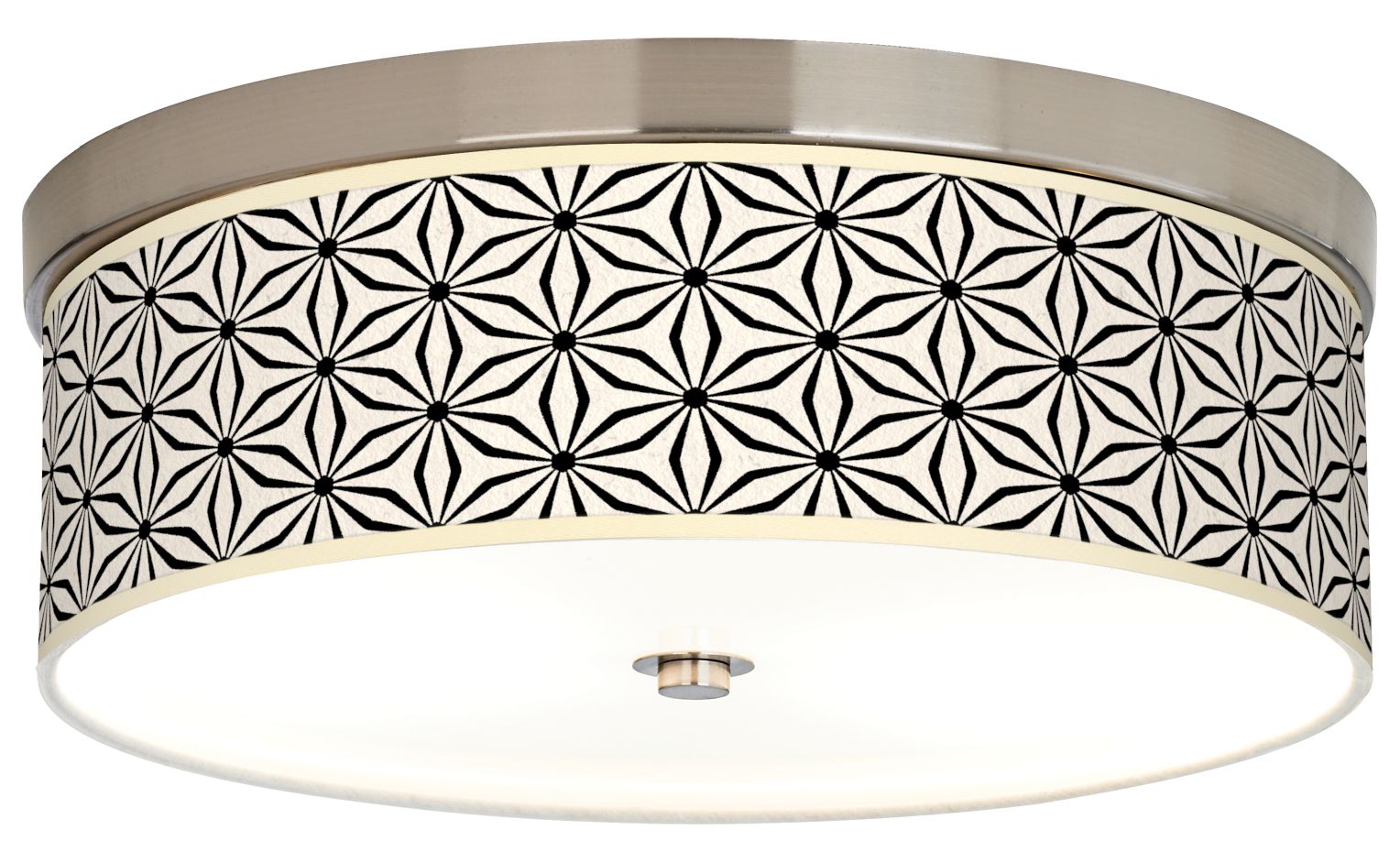 Kaleidoscope Flowers Giclee Energy Efficient Ceiling Light
