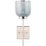 Jamie Young Vapor 15 3/4&quot; High Opal Glass and Nickel Metal Wall Sconce