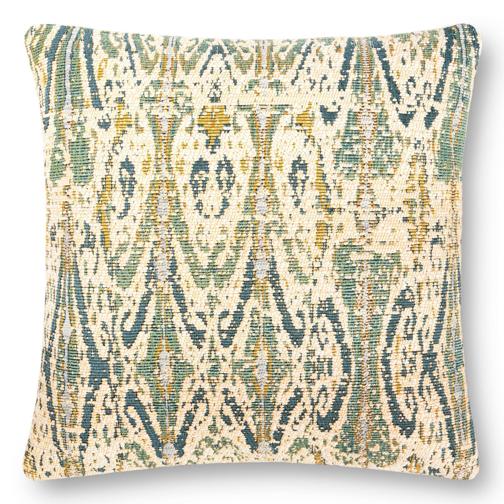 Loloi Multi-Color 22" Square Outdoor Throw Pillow