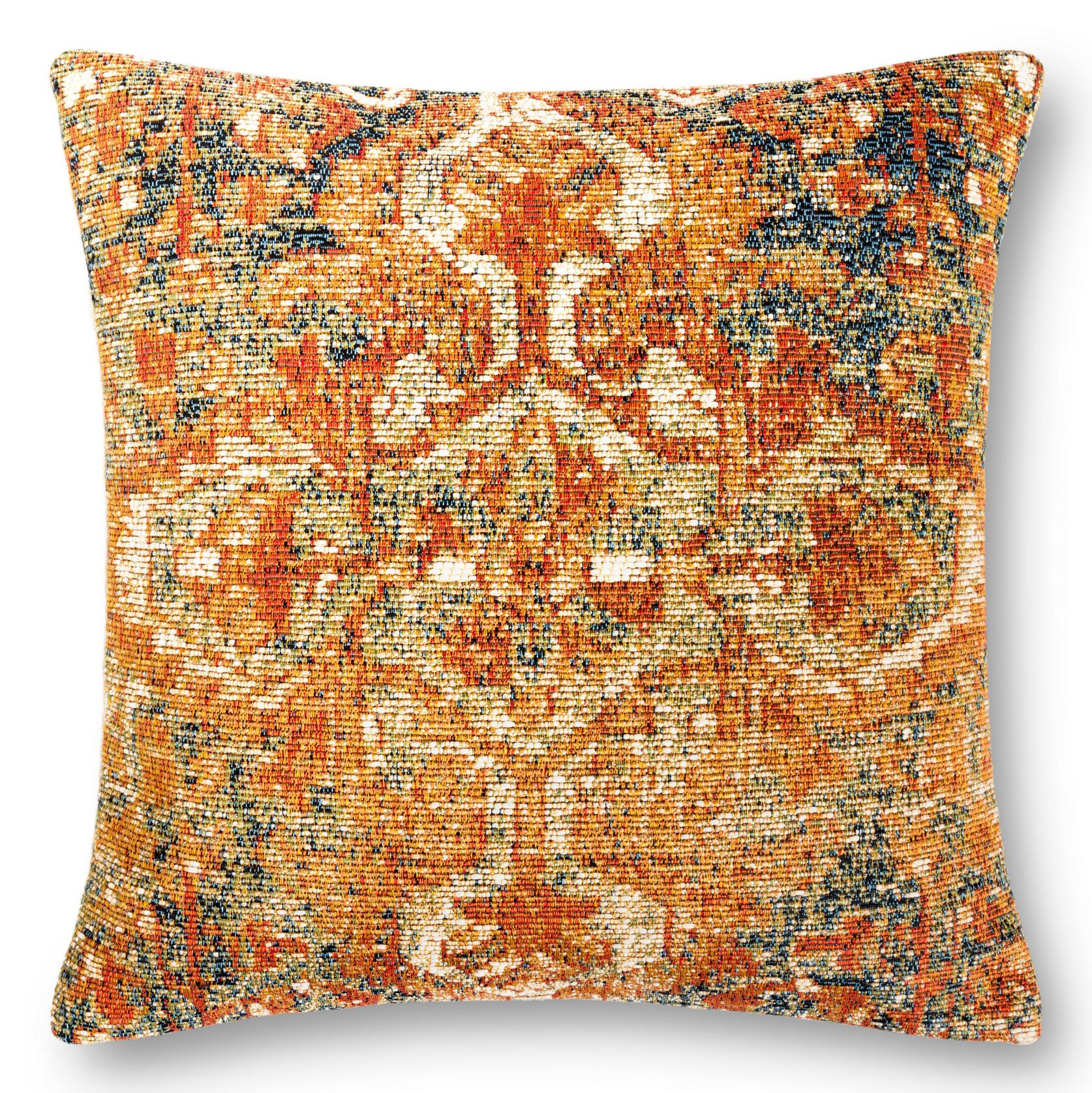 Loloi Multi-Color 22" Square Indoor/Outdoor Throw Pillow