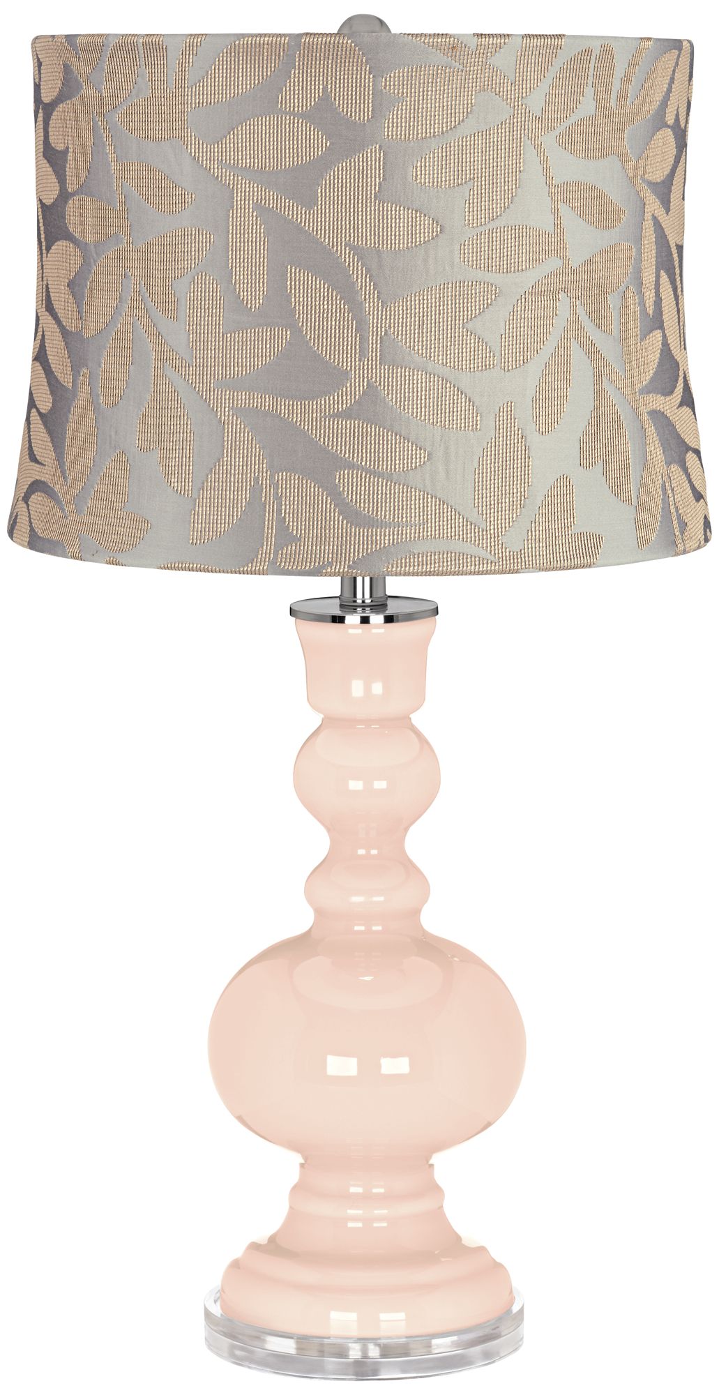 Linen Le Mans Taupe Shade Apothecary Table Lamp 84M69 Lamps Plus