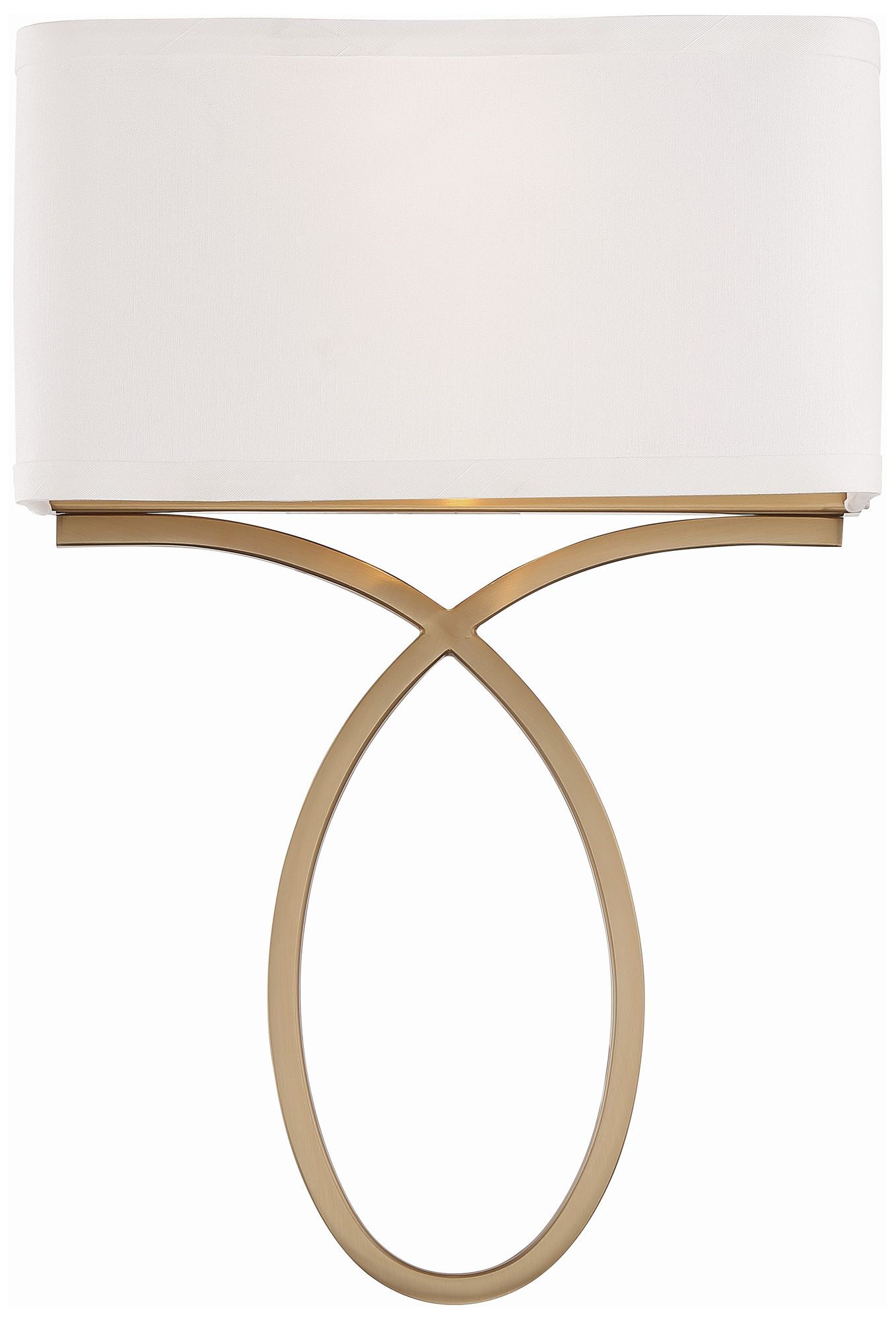 Crystorama Brinkley 15" High Vibrant Gold Wall Sconce