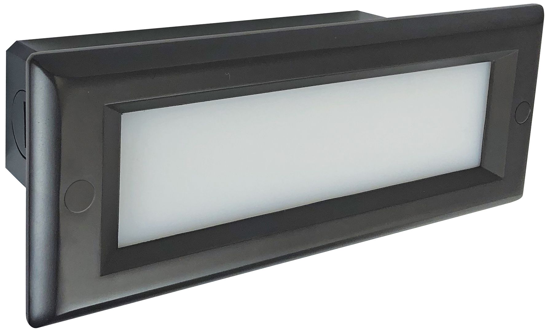 Nora 8 3/4"W Bronze Lensed NonDimmable LED Step/Brick Light 84T91