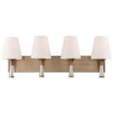 Crystorama Ramsey 32&quot; Wide Vibrant Gold Wall Light