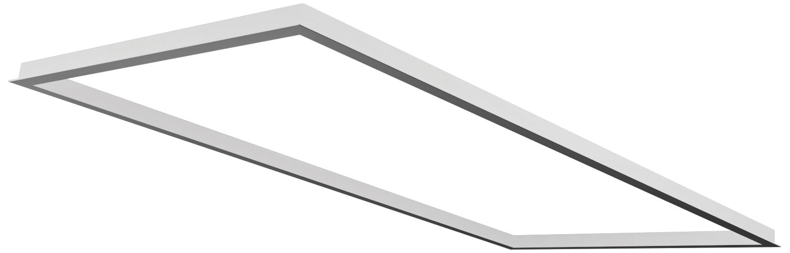 Satco 2' x 4' White LED Flat Panel Accessory Flange Kit