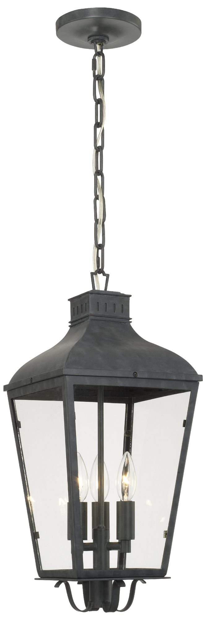 Crystorama Dumont 3-Light Outdoor Hanging Light
