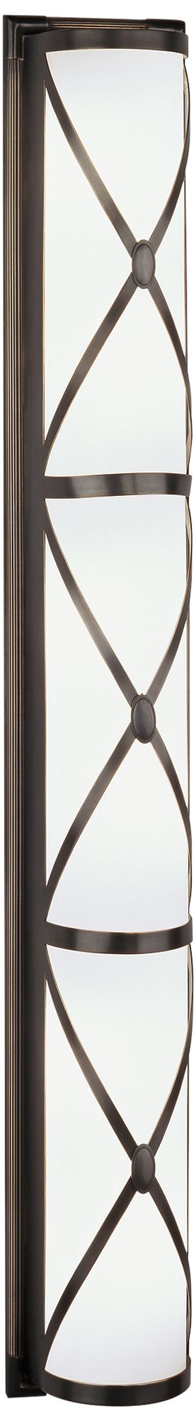 Robert Abbey Drexel 36" Wide Patina Bronze ADA Wall Sconce