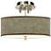 Interweave Patina Giclee 14" Wide Ceiling Light