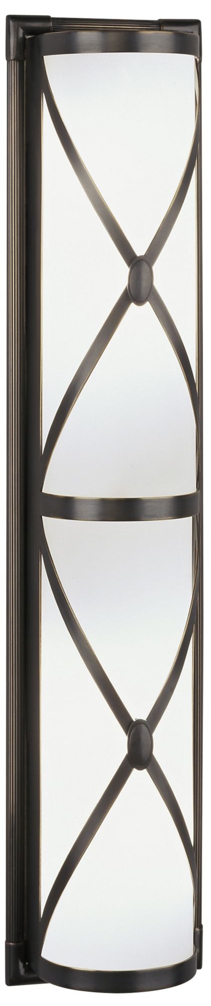 Robert Abbey Drexel 25" Wide Bronze ADA Wall Sconce