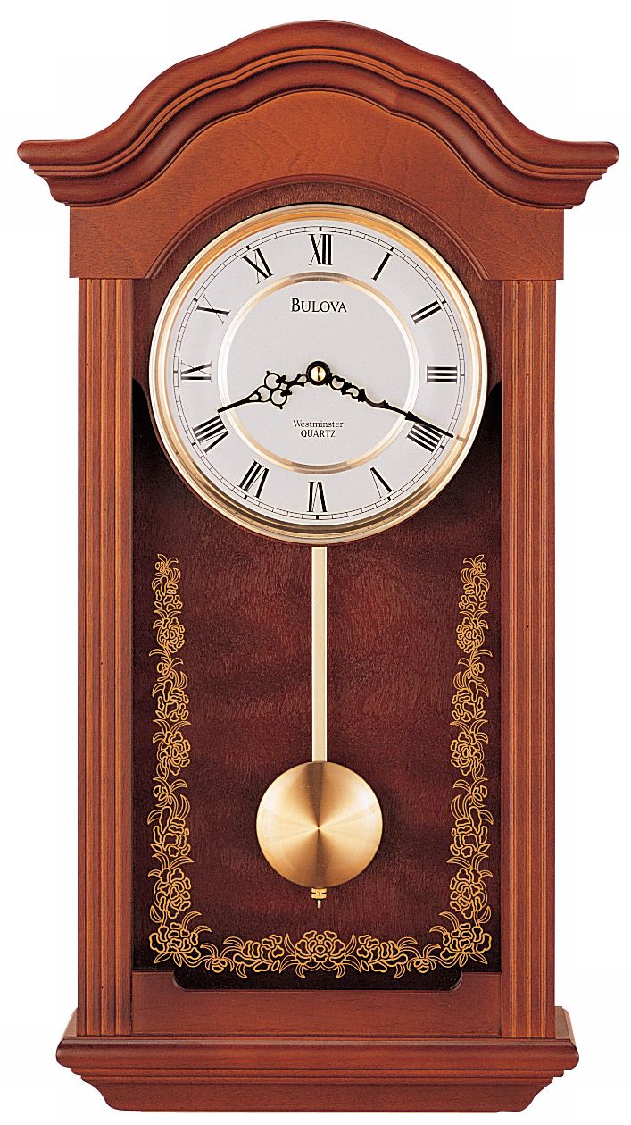 Bulova Baronet Chime 22 1/2" Wide Wall Clock