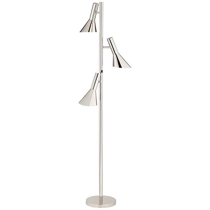 Wexley Chrome 3 Light Tree Floor Lamp 85a93 Lamps Plus