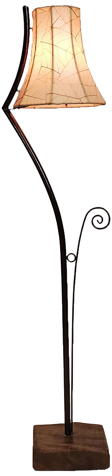 Eangee Faraday Large Natural Floor Lamp