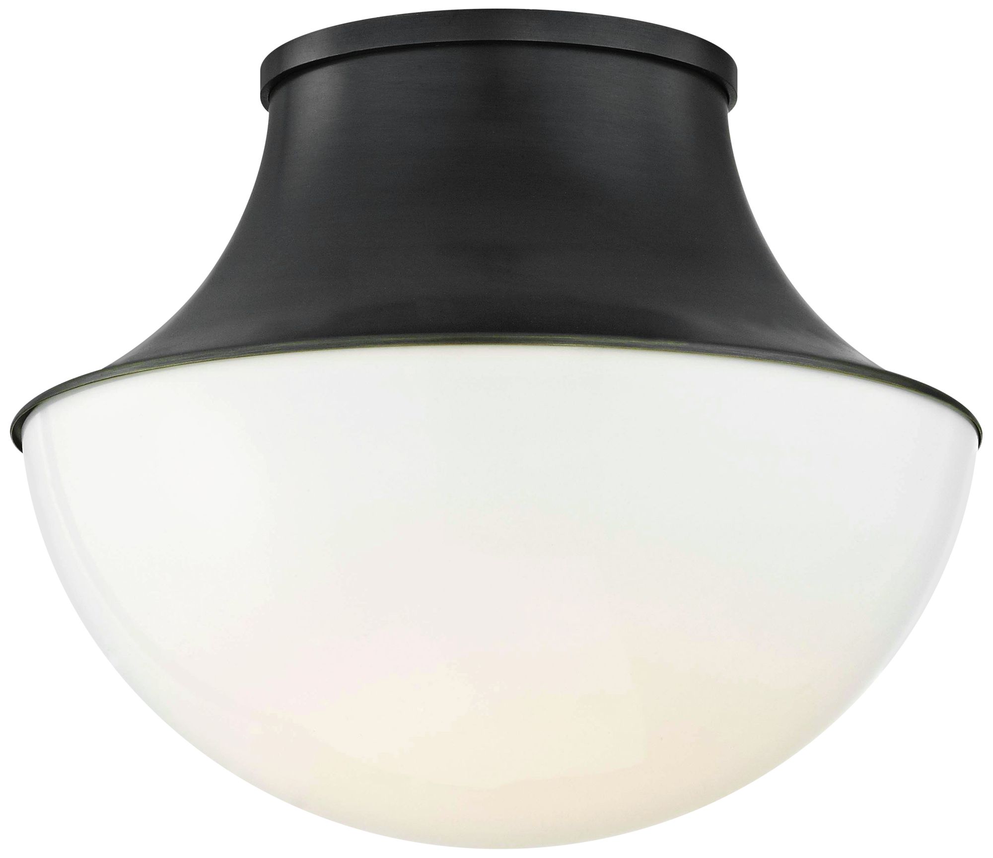 Hudson Valley Lettie 9" Wide Old Bronze LED Ceiling Light