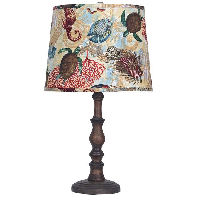 Townsend Brown Country Cottage Table Lamp
