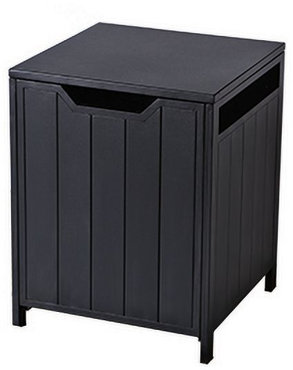 Black Steel Propane Tank Cover