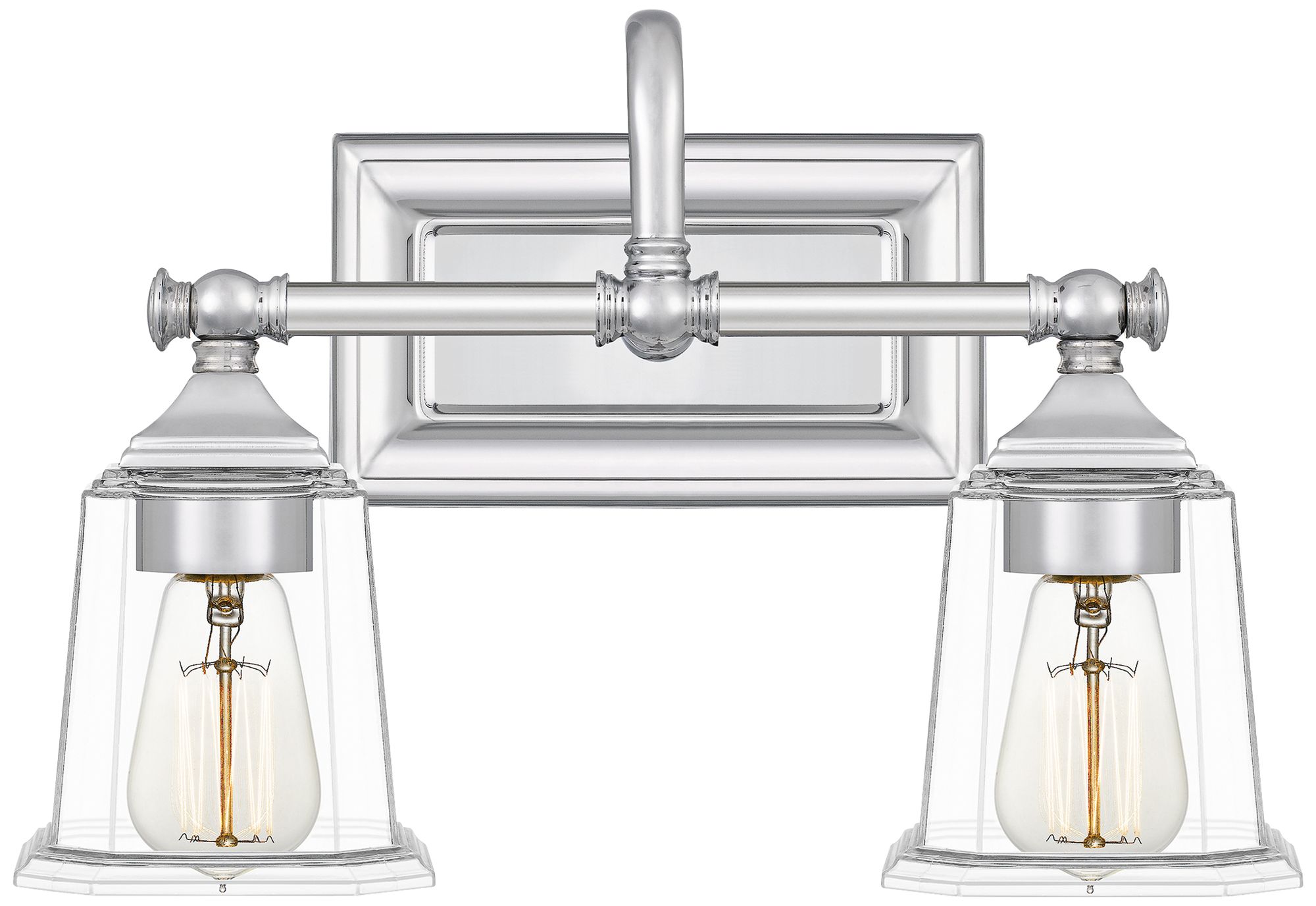 Quoizel Nicholas 10"h Polished Chrome 2-light Wall Sconce