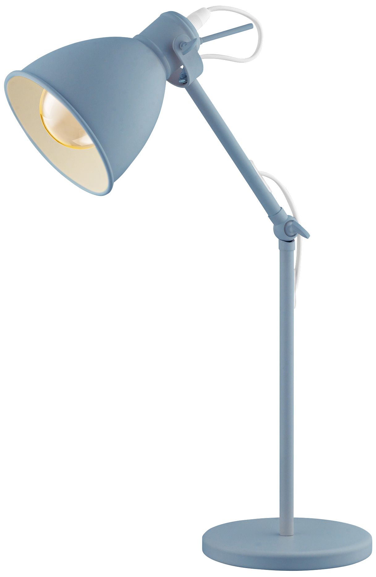 navy blue desk lamp