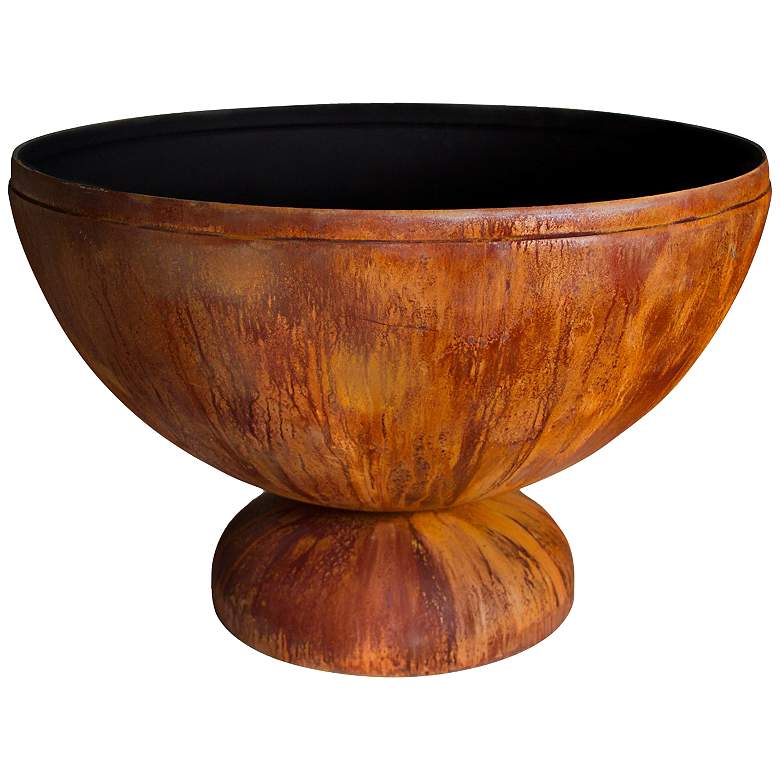 Image 1 Fire Chalice 30" Wide Wood Burning Fire Pit