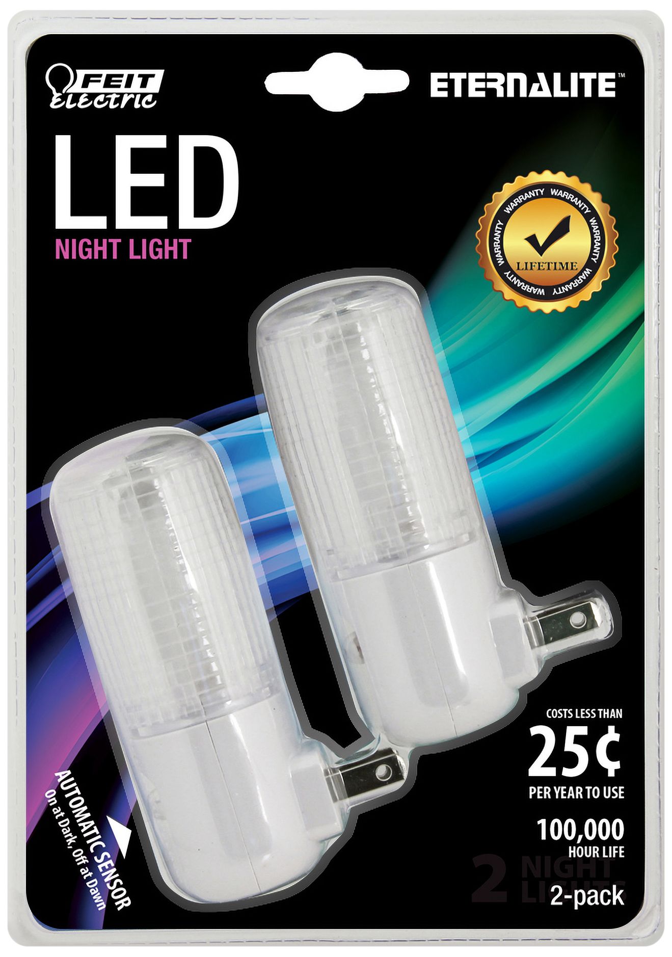 Two Pack LED Night Lights – Energy-Efficient, Soft Glow Lighting