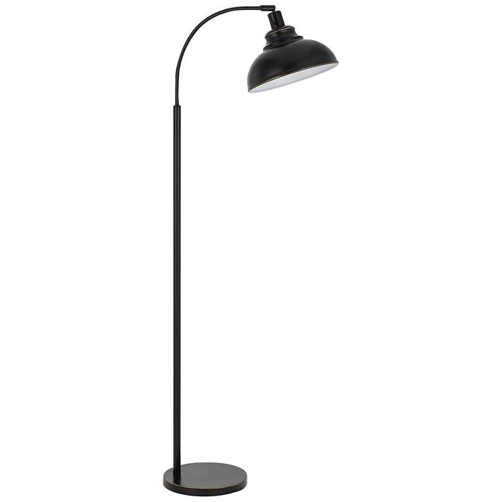 Dijon Dark Bronze Adjustable Arc Floor, How Much Does A Floor Lamp Weigh