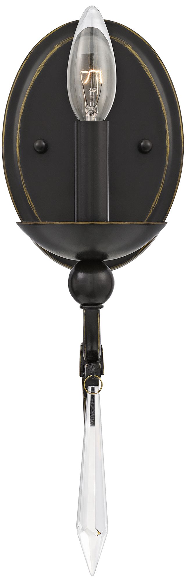 Quoizel Joules 14 1/2" High Palladian Bronze Wall Sconce