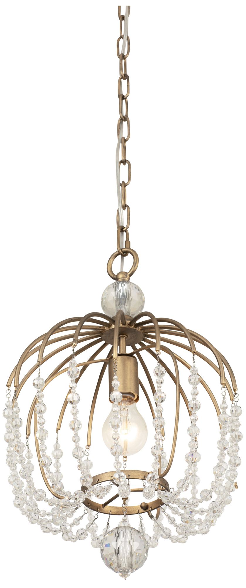 Varaluz Voliere 12 1/2" Wide Havana Gold Pendant Light