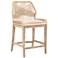 Loom 26" Sand Rope and Stone Wash Counter Stool