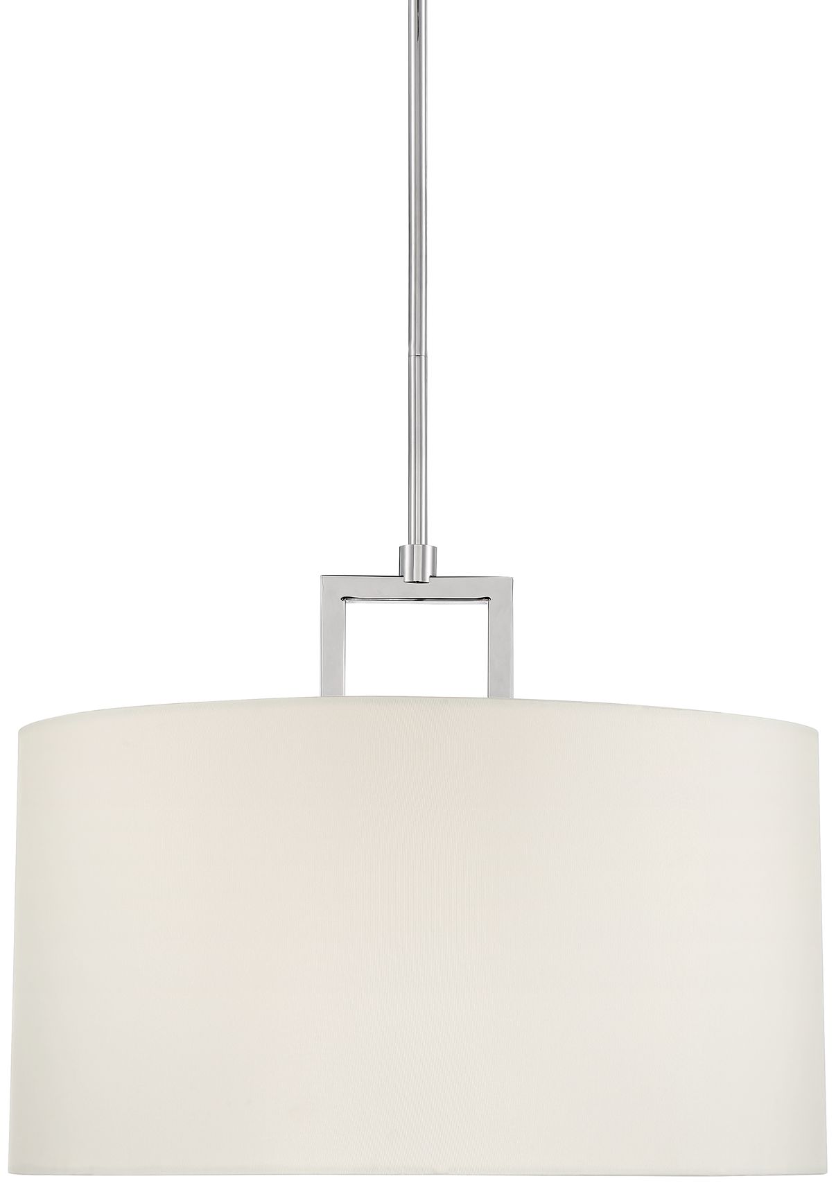 Possini Euro Advent 24" Wide Polished Nickel 4-Light Pendant Light