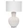 Regina Andrew Design Madrid White Ceramic Table Lamp