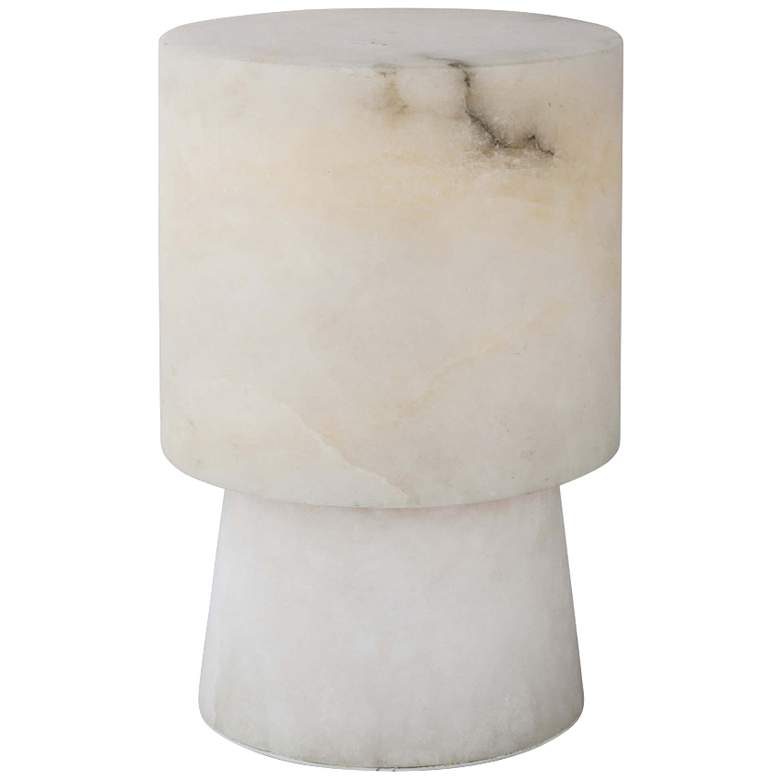 Hazel 8 1/2&quot; High Natural Stone Uplight Accent Table Lamp