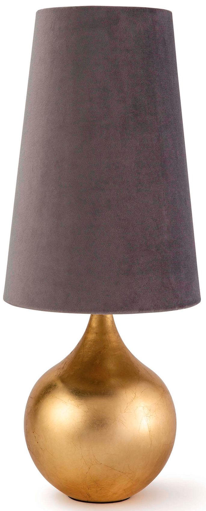 Airel 18 1/2" High Gold Leaf Metal Accent Table Lamp