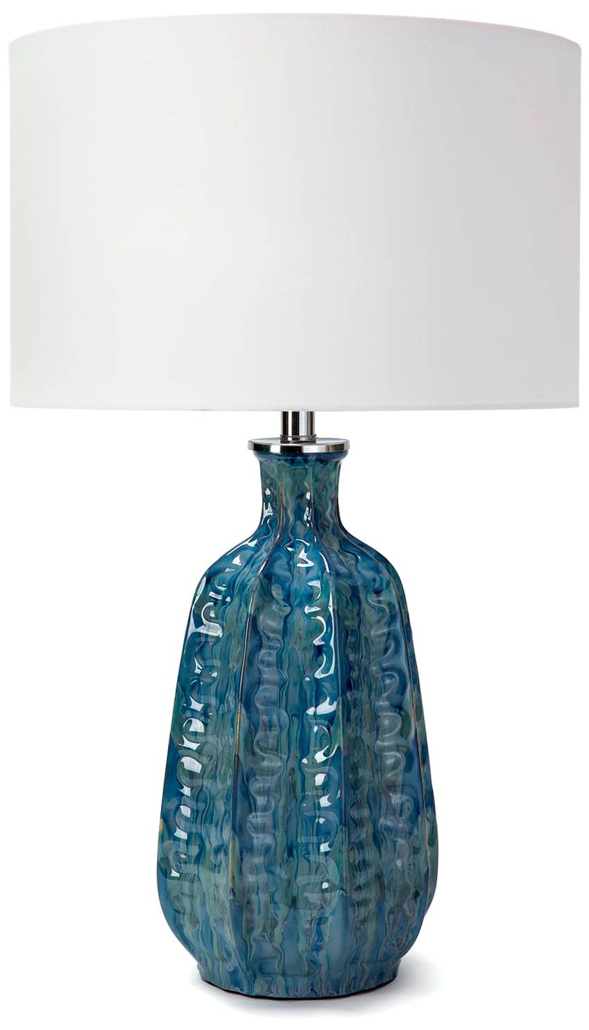 Regina Andrew Design Antigua Blue Ceramic Table Lamp