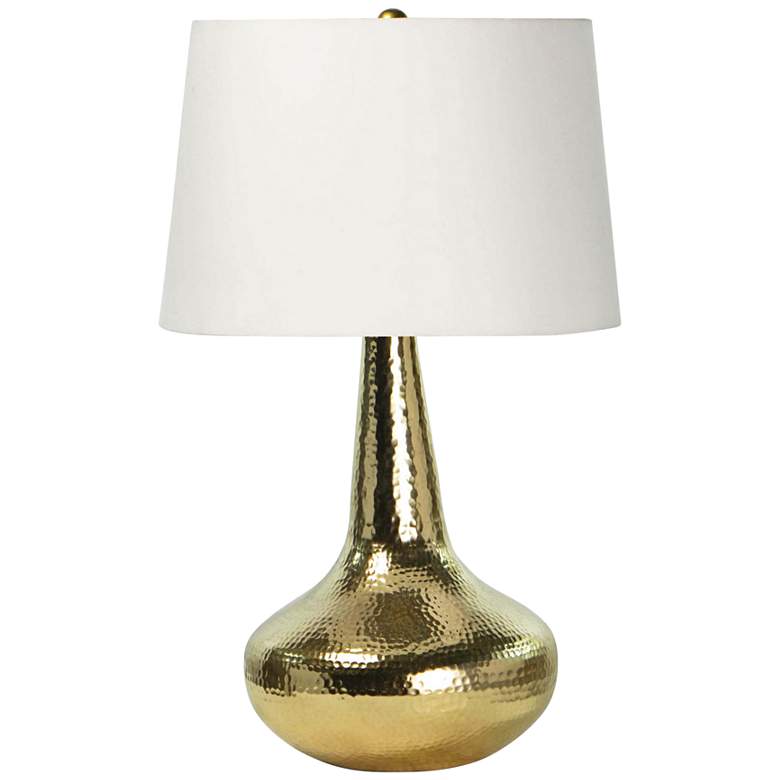 Regina Andrew Design Taj Polished Brass Metal Table Lamp