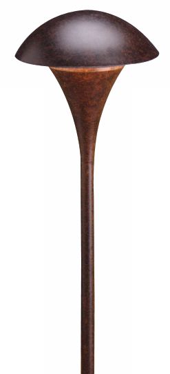 Kichler Black Mushroom Top Landscape Path Light