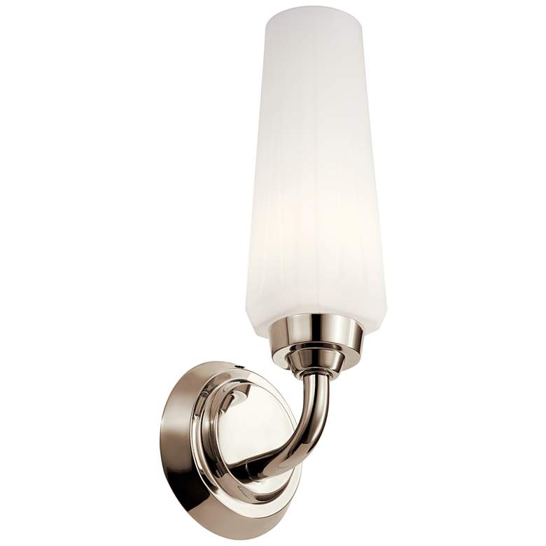 Kichler Truby 12 1/2&quot; High Polished Nickel Wall Sconce