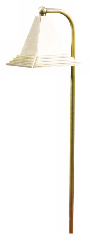 Dabmar Antique Bronze Geometric Bell Landscape Path Light