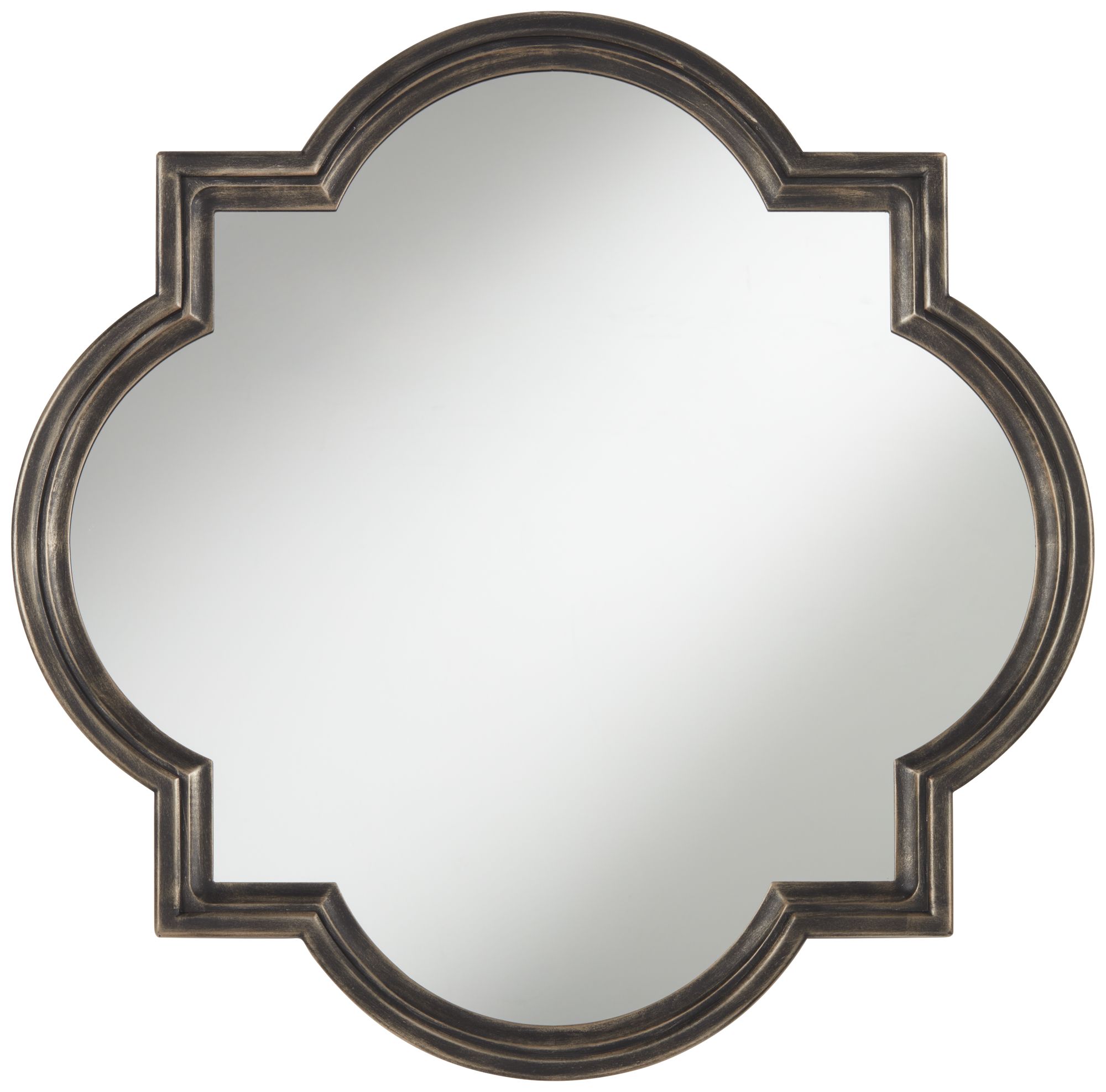 Uttermost OilRubbed Bronze 34" Quatrefoil Wall Mirror 87M35 Lamps