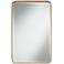 Uttermost Andi Gold 24" x 38 1/4" Rounded Edge Mirror