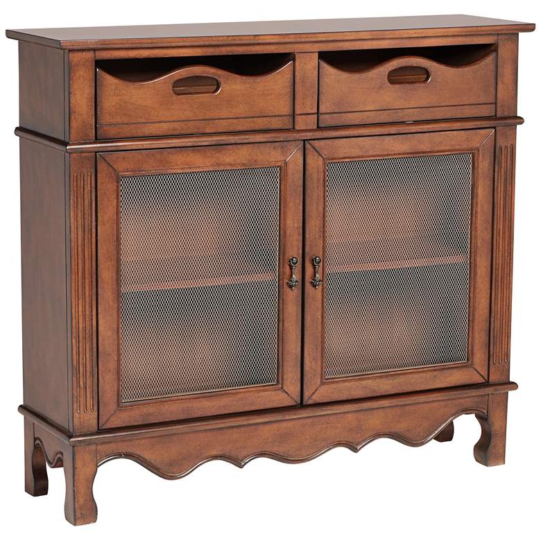 Audley Java Finish 39 1/4&quot; Wide Wood Chest by Elm Lane